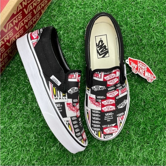 Vans Classic Slip On Label Mix - Picture 3 of 7